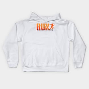 Run motivation Kids Hoodie